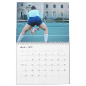 Die Kunst des Tenniskalenders Kalender (Mär 2027)
