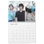Die Kunst des Tenniskalenders Kalender (Jan 2027)