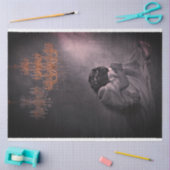 Die Kunst des Traurigkeitszweigs: Dekoupage Tissue Seidenpapier (Basteln)