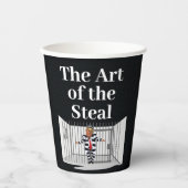 Die Kunst des Trump-Pokals Pappbecher (Vorderseite)