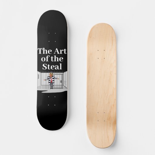 Die Kunst des Trump-Skateboards Skateboard (Vorderseite)