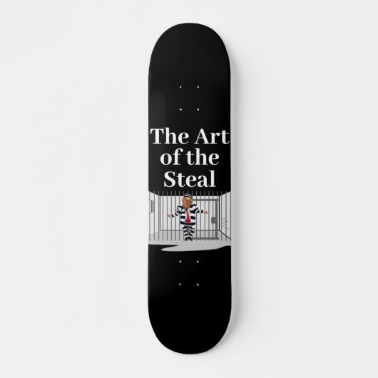Die Kunst des Trump-Skateboards Skateboard (Vorne)