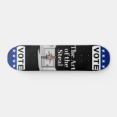 Die Kunst des Trump-Skateboards Skateboard (Horizontal)