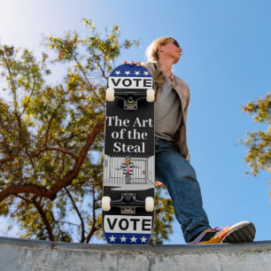 Die Kunst des Trump-Skateboards Skateboard