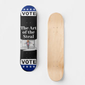 Die Kunst des Trump-Skateboards Skateboard (Vorderseite)