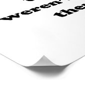 Die Kunst des Überdenkens - ein lustiger Büro Humo Poster (Ecke)