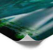 Die Kunst des Wasserdrachen Poster (Ecke)