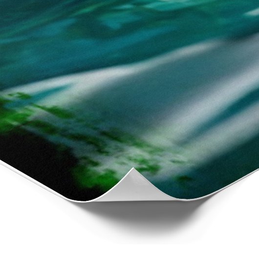 Die Kunst des Wasserdrachen Poster (Ecke)