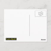 "Die Kunst des Zen" Rubber Duck Postcard Postkarte (Rückseite)