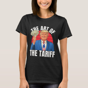 Die Kunst des Zollhandels Trump Mann Frau Liberat T-Shirt