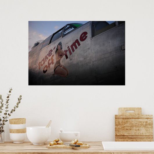 Die Kunst des Zweiten Weltkriegs Poster (Küche)