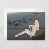 Die Kunst des Zweiten Weltkriegs Postkarte (Vorne/Hinten)