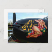 Die Kunst des Zweiten Weltkriegs Postkarte (Vorne/Hinten)