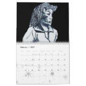 DIE KUNST, EIN MÄDCHENkalender ZU SEIN Kalender (Feb 2027)