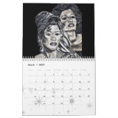 DIE KUNST, EIN MÄDCHENkalender ZU SEIN Kalender (Mär 2027)