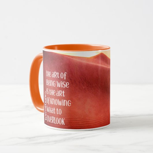 Die Kunst, eine weise Tasse zu sein (Vorderseite Links)