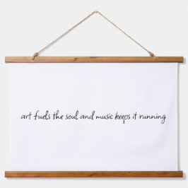 Die Kunst heizt das Soul mit Holzklappwänden an. Wandteppich Mit Holzrahmen