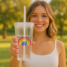 Die Kunst Ihres Kindes | Zeichnend Kinder hochlade Acryltrinkbecher