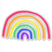 Die Kunst Ihres Kindes | Zeichnend Kinder hochlade Aufkleber (Vorderseite)