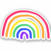 Die Kunst Ihres Kindes | Zeichnend Kinder hochlade Aufkleber (Vorderseite)