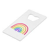 Die Kunst Ihres Kindes | Zeichnend Kinder hochlade Geldbeutel Flaschenöffner (Rückseite Schrägansicht)