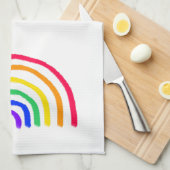 Die Kunst Ihres Kindes | Zeichnend Kinder hochlade Geschirrtuch (Viertel Falte)