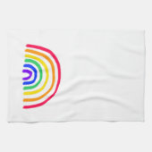 Die Kunst Ihres Kindes | Zeichnend Kinder hochlade Geschirrtuch (Horizontal)