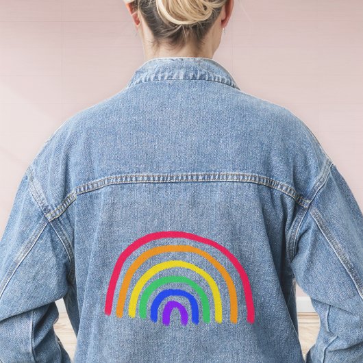 Die Kunst Ihres Kindes | Zeichnend Kinder hochlade Jeansjacke
