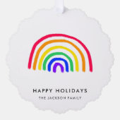 Die Kunst Ihres Kindes | Zeichnend Kinder hochlade Ornament Karte (Vorderseite)