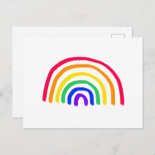 Die Kunst Ihres Kindes | Zeichnend Kinder hochlade Postkarte (Vorne/Hinten)