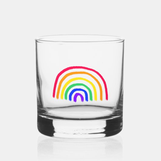 Die Kunst Ihres Kindes | Zeichnend Kinder hochlade Whiskyglas (Vorderseite)