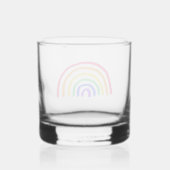 Die Kunst Ihres Kindes | Zeichnend Kinder hochlade Whiskyglas (Rückseite)