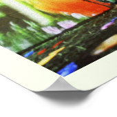 Die Kunst ist überall Poster (Ecke)