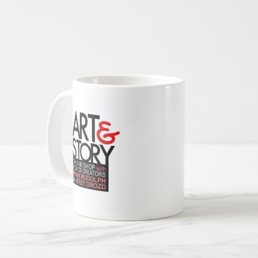 Die Kunst-Meeräschen-Tasse! Kaffeetasse (Vorderseite Links)