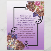 Die Kunst seiner Liebe Personalisiertes Stationärp (Rückseite)