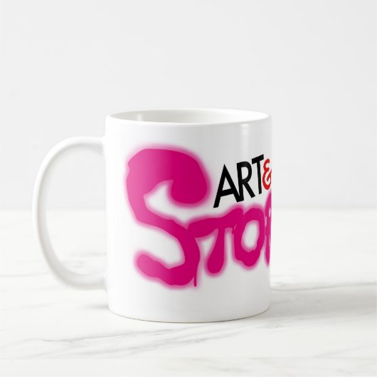 Die Kunst u. die Storriors Tasse! Kaffeetasse (Links)