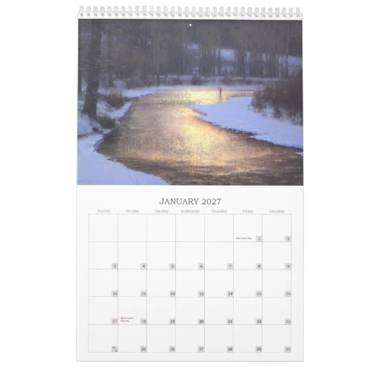 Die Kunst von Brent-Baumwolle Kalender (Jan 2027)