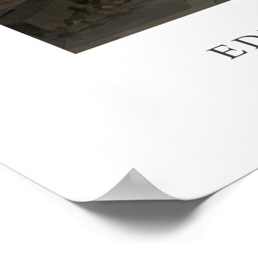 Die Kunst von Edward Howard Poster (Ecke)