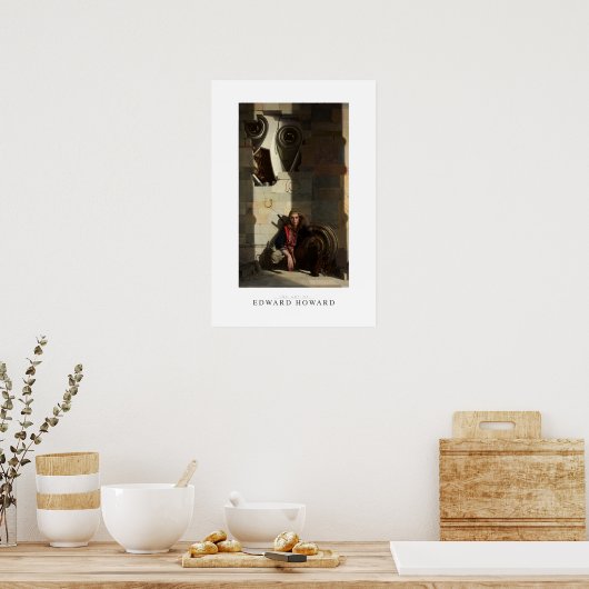 Die Kunst von Edward Howard Poster (Küche)