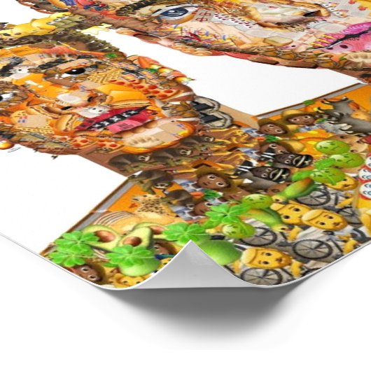 Die Kunst von Emoji Poster (Ecke)