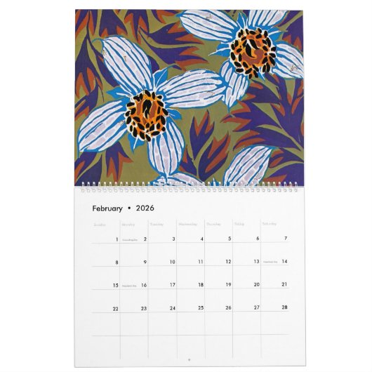 Die Kunst von Eugène Séguy Kalender (Feb 2026)