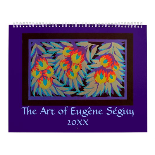 Die Kunst von Eugène Séguy Kalender (Titelbild)