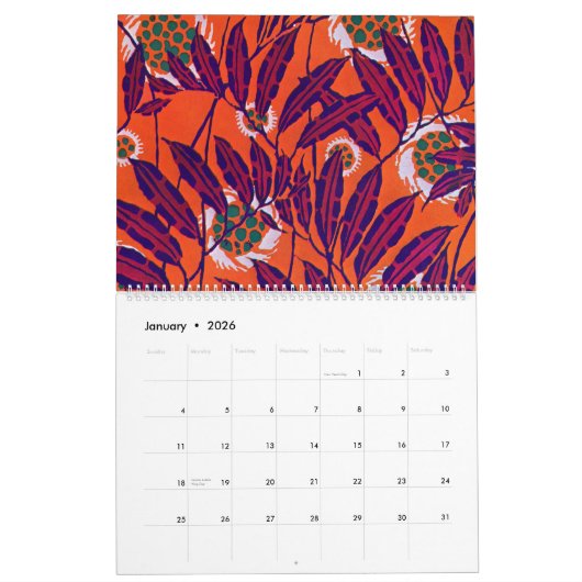 Die Kunst von Eugène Séguy Kalender (Jan 2026)