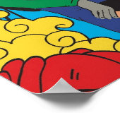 Die Kunst von Florenz Poster (Ecke)