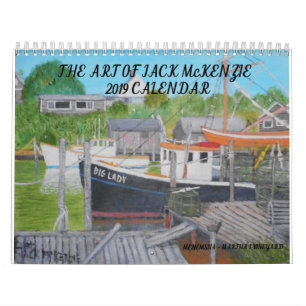 DIE KUNST VON JACK MCKENZIE 2019 KALENDER