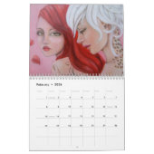 Die Kunst von Laurie McClave 2014 Kalender (Feb 2026)
