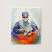 Die Kunst von Medizin Puzzle (Vertikal)