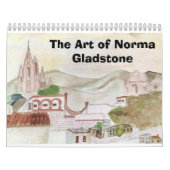 Die Kunst von Norma Gladstone Kalender (Titelbild)