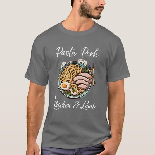 Die Kunst von Pasta T-Shirt (Vorderseite)