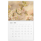 Die Kunst von Paul de Longpré Kalender (Mär 2026)